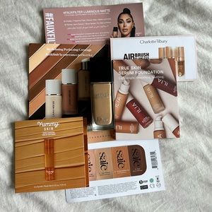 Dior Forever Skin Glow Foundation 3N with samples